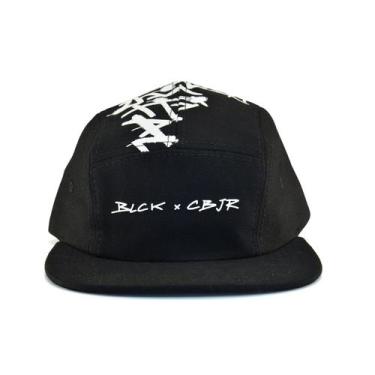 Imagem de Boné Five Panel CBJR Aba reta - QIX, Único, Preto