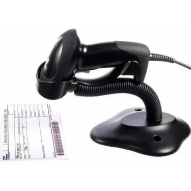 Imagem de Leitor de Código de Barras de Produtos e Boletos 1D LI250 + Suporte No