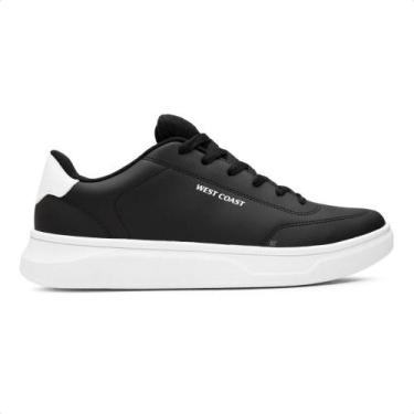 Imagem de Tênis West Coast WC 207 Sunset Masculino, 38, Preto, Branco