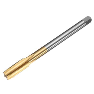 Imagem de uxcell Torneira de rosca métrica M12 x 1,5 H2 130 mm rosca reta rosca fresadora torneiras ferramenta de reparo de rosqueamento