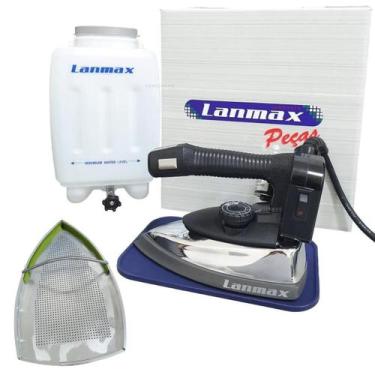 Imagem de Ferro de Passar Roupas a Vapor Industrial 1000 Watts 2,0 Kg - Lanmax, 