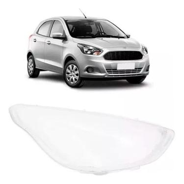 Imagem de Lente Farol Ford Ka 2019 A 2022 - Lado Esquerdo (Motorista) - RF