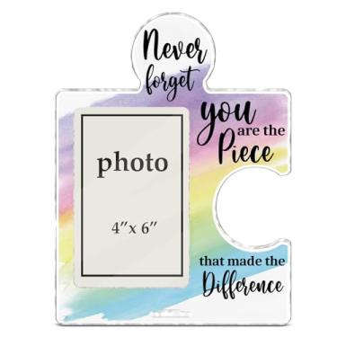 Imagem de CIANMGD Presentes de agradecimento para colegas de trabalho chefe assistente social, presentes de promoção de despedida de aposentadoria para mulheres e homens, porta-retratos de acrílico, foto de 10