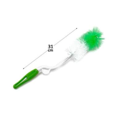 Imagem de Escova Giratória Para Garrafas E Mamadeiras Multiuso 32cm - NIPO