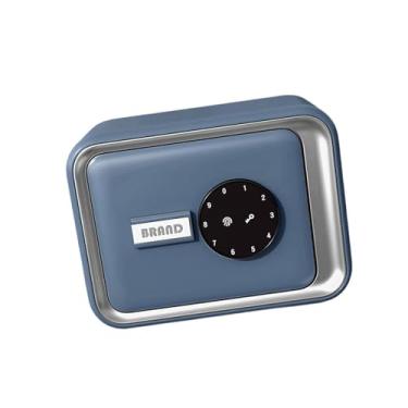 Imagem de AFXGUSD Cofrinho Eletrônico para Cofrinho de Brinquedo, Protegido Por Código Digital E Adequado para Presentes, Azul, Tamanho real