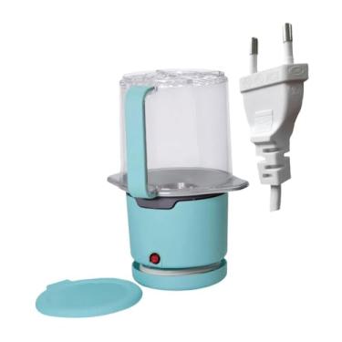 Imagem de Generic Máquina de pipoca de ar quente com panela antiaderente Mini pipoqueira automática profissional caseira para, uso doméstico, crianças e adultos