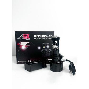 Imagem de KIT PROJETOR ELÍPTICO ASX 7.500 LUMENS 50W (Lançamento 2024), HB4/HB3