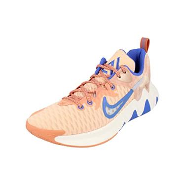 Imagem de Nike Giannis Immortality masculino, branco/dourado metálico e preto (CZ4099 100), Laranja ártica/azul médio, 11