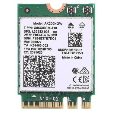 Imagem de Conjuntos de acessórios de computador dual band ax200 2400mbps sem fio