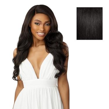Imagem de Sensationnel Dashly Lace Front Wig - Unit 53 Hand Tied Laceparting Ear to Ear Synthetic (1B OFFBLACK)