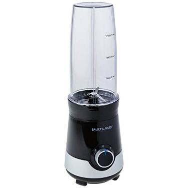 Imagem de Liquidificador Shake 220V com 300W 800ml + 1 Copo Extra Preto/Prata Multilaser - BE014