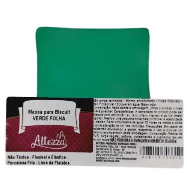 Imagem de Massa de Biscuit 1 kg Altezza COLORIDA, BRANCA e NATURAL 1kg ESCOLHA A