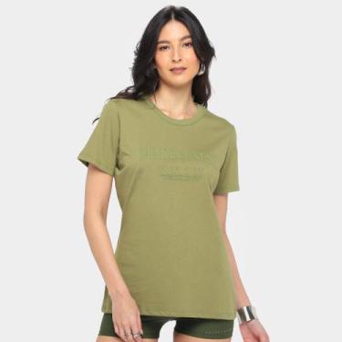 Imagem de Camiseta Colcci Mindfulness Feminina, Verde, G
