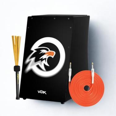 Imagem de Cajon Elétrico Preto Com Vassourinha STD Lite C83 Voik By FSA (AG OG STD)