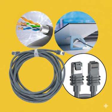 Imagem de Cabo de Reposição Antena StarlinC V3 Gen3 15 Metros OFICIAL O MELHOR S