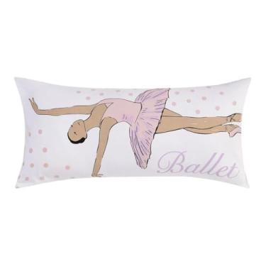 Imagem de Body Pillow com Fronha Mundo Kids Malha - Doce Plié - 30cm x 65cm