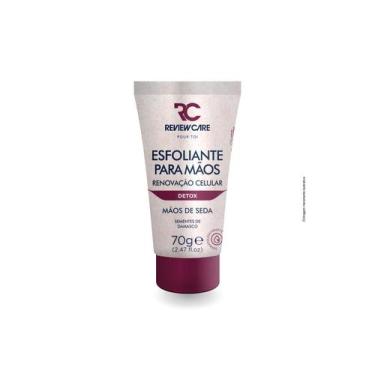 Imagem de Creme Hidratante Esfoliante para as Mãos de Seda Detox 70g Review Care