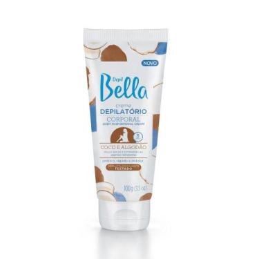 Imagem de Depil Bella Creme Depilatório Corporal Coco e Algodão 100g