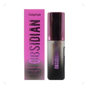 Imagem de Glossy lips obsidian hb72002 sunstone rubyrose - RUBY ROSE