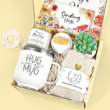 Imagem de Cestas de presentes GiftPeak Sympathy para mulheres com itens inspirad