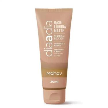 Imagem de Base Matte Líquida Dia A Dia Matte Cor 07 Mahav 30G