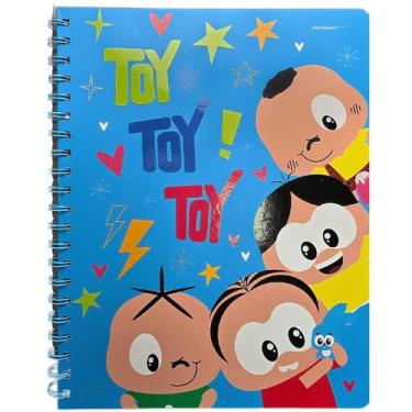 Imagem de Caderno Universitário 1 Matéria Mônica Toy Toy Toy 80 Folhas - Cultura