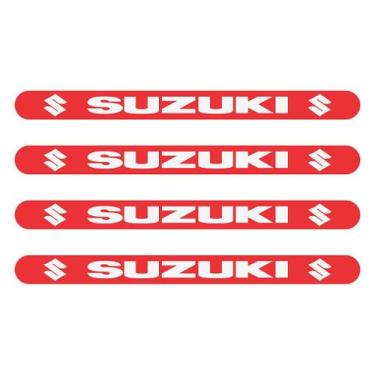 Imagem de Adesivo Resinado Suzuki V-Strom - Protetor Tank Pad - Cromo Sign