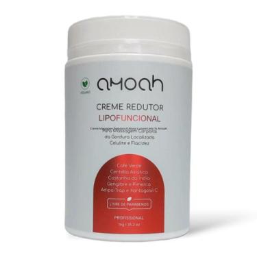 Imagem de Creme De Massagem Redutor Lipofuncional Vegano 1000G - Amoah
