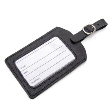 Imagem de Identificador em Couro De Mala Bolsa ou Mochila de Viagem - Bertoni, P