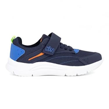 Imagem de Tenis Klin Infantil Masculino Menino New Sport Conforto Macio, Marinho