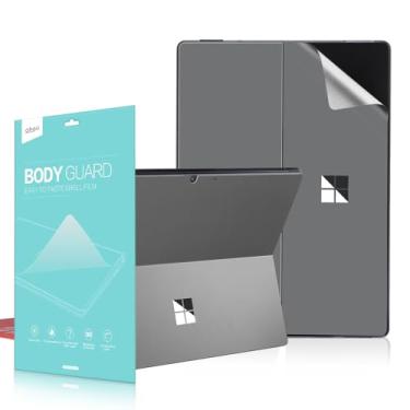 Imagem de OHGO Adesivo de vinil ultrafino para Microsoft Surface Pro 8, 33.0 cm 33.0 cm Tablet Device Back Decorative Skins Decal Cover Protector-Cinza