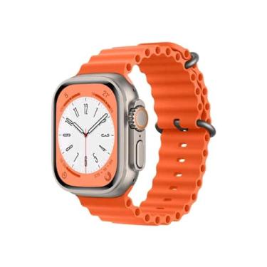 Imagem de Smartwatch Ultra 8 C800 com termômetro, chamadas Bluetooth - Lightbek 