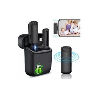 Imagem de Microfone sem fio Lightning Lapel para iPhone Noise Reduct - Lightbek 