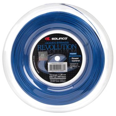 Imagem de Corda Solinco Revolution 16 1.30mm Rolo com 200 Metros Azul