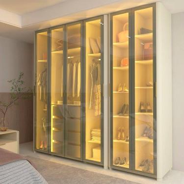 Imagem de Guarda-roupa Modulado Reflecta 6 Portas 262,2cm X 240cm 100% Mdf Innova Off White