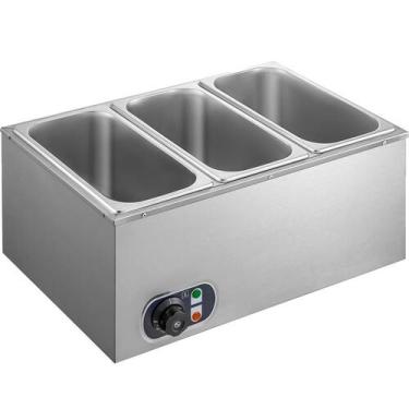 Imagem de Derretedeira Chocolate Eletrica 3 Cubas Banho Maria Z4CH03 - Zepper, 2