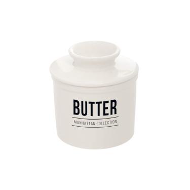 Imagem de Manteigueira Francesa Branca 10 Centímetros