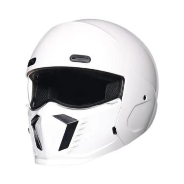 Imagem de Capacete De Motocicleta Retro Unissex Com Design Scorpion Compatível C