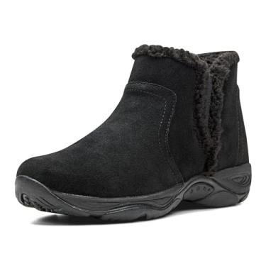 Imagem de Easy Spirit Bota feminina de cano curto, Preto, 42