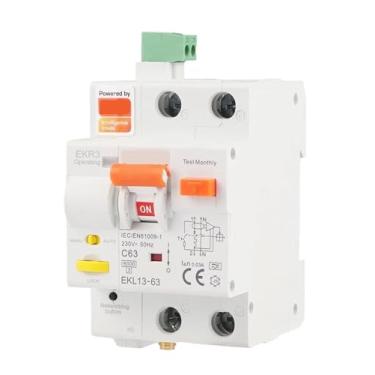 Imagem de WIFI Smart Circuit Breaker RCBO Life Remote Control Short Protection Timed 2P 16A 25A 32A 40A 63A EKL13(32A)