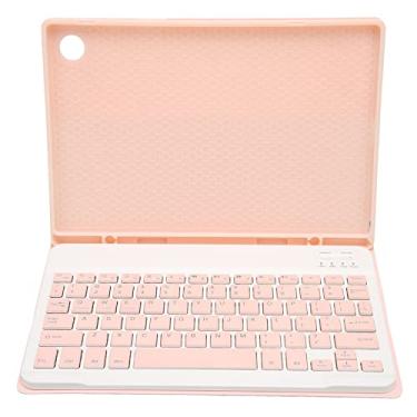 Imagem de RiToEasysports Caixa DE Teclado Sem Fio DE Pink para Tab A8 10.5in, TAPLO DE TACHO DE ULTRA FINE RUTRA FINE (Sem touchpad)