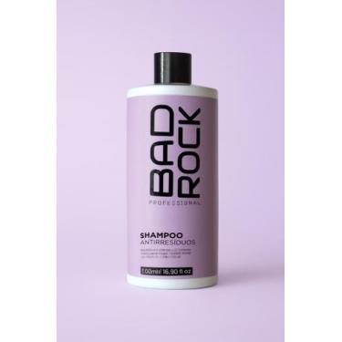 Imagem de Shampoo Antirresíduo Limpeza profunda linha Bad Rock 500ml