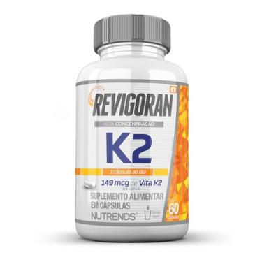 Imagem de Revigoran Vitamina K2 149mcg (Alta Concentração) 60 cápsulas, Nutrends