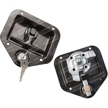 Imagem de Par Puxador Maçaneta Inox Trailer Motorhome Baú Bagageiro - Un / 2 [f103]