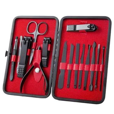 Imagem de Manicure knife kit manicure, com conjunto de pinças de tesoura