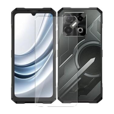 Imagem de WXPPJ Protetor de tela de vidro temperado para Doogee Blade GT Pro (6,7 polegadas), [antiarranhões] [livre de bolhas] vidro temperado transparente HD [1 unidade] Proteção de filme para Doogee Blade GT