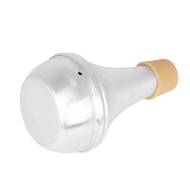 Imagem de Colaxi Surdina para trompete Baffler para trompete, prática, profissional, leve, redutora de ruído, reta, para prática de jazz em ambientes internos e