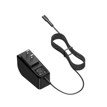 Imagem de Carregador para esfregão giratório elétrico LABIGO - adaptador de 9 V, compatível com lavador de piso LABIGO LA1 Pro modelo KS-2619, cabo de alimentação de 2 pinos de substituição para Voweek VWS211