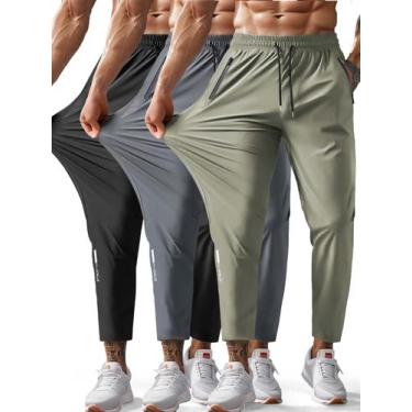 Imagem de Calças de caminhada masculinas Hidkat, de secagem rápida, leves e resi