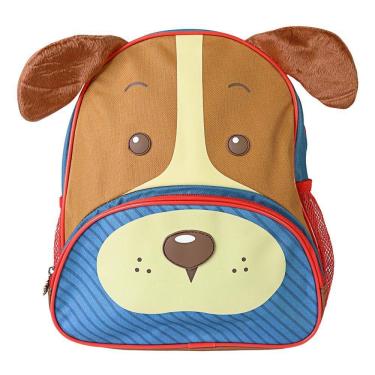 Imagem de Mochila Infantil Cachorro Vermelho Com Alças 10l